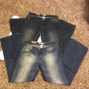 Women’s Flare Curvy Fit Jeans lot size 8